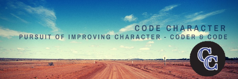 Dan Wadleigh - pursuing Code Character